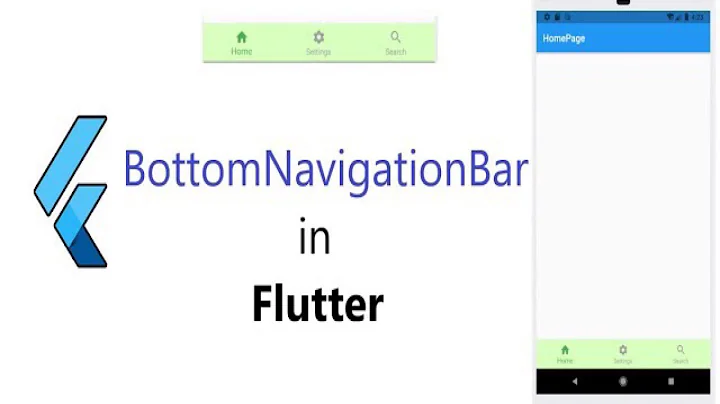 bottomnavigationbar in Flutter || Navigation(onTap || OnPressed)