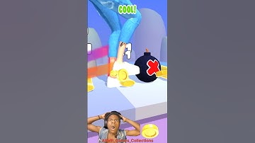 ASMR Tippy Toe Try Again🦶😂🦵 | tippy toe 3D #shorts #tippytoe #satisfying  #asmr #viral