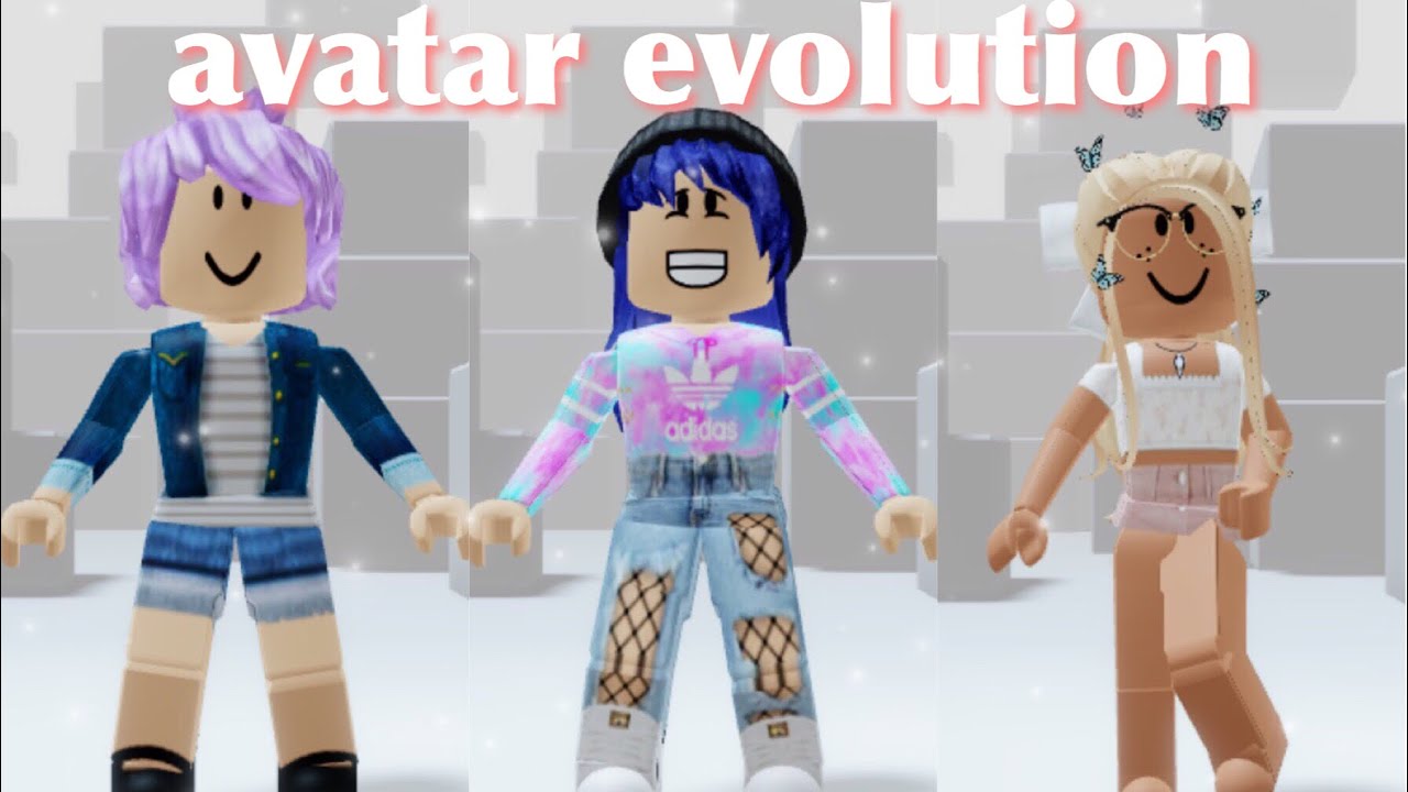 I was inspired by u/yellowtea's post to make this, so here's the evolution  of roblox avatars : r/roblox