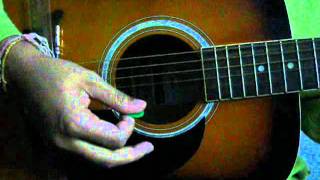 Video thumbnail of "The Eagles Love Will Keep Us Alive Guitar Lesson By Ranjan.wmv"