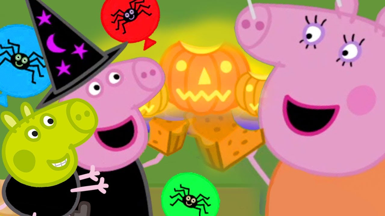 🎃 Peppa Pig's Halloween Pumpkin Pie | Peppa Pig Official Family Kids  Cartoon - YouTube