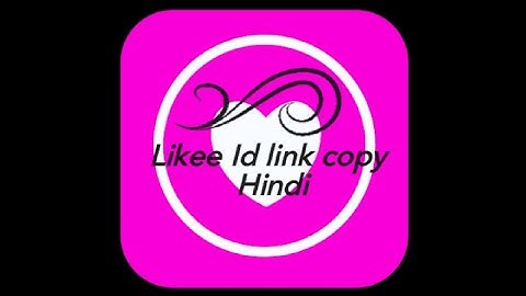 How to copy or share Likee Id  link  copy hindi