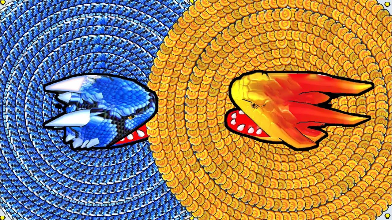 Snake Clash! .io - MAX LEVEL! Epic Snake Clash.io Gameplay! #347