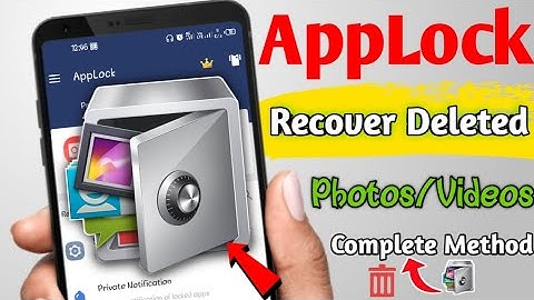 App lock data backup kaise kare||recovery AppLock deleted photos||data recover||hindi