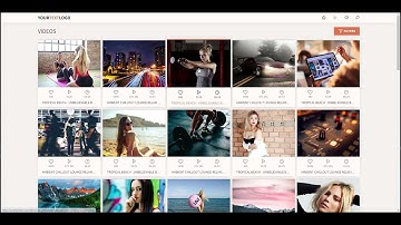 Template 8 - Color Scheme 5 (For Video Website)