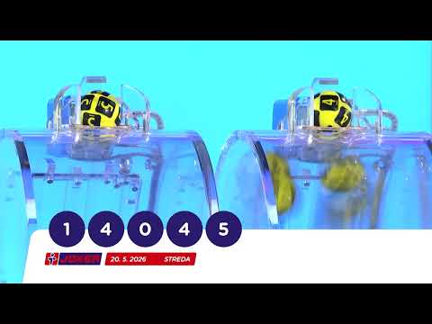 Žrebovanie TIPOS 20. 05. 2026 - LOTO, LOTO 5 z 35, KENO 10, Všetko alebo nič