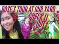 Rose&#39;s tour at our yard
