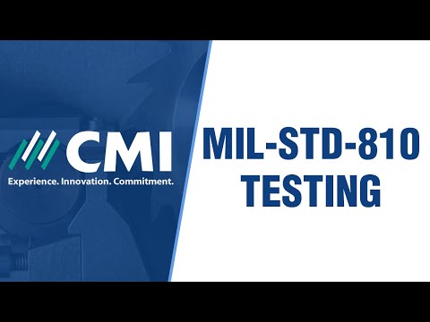 MIL-STD-810 Testing