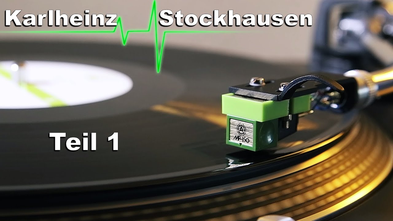 Karlheinz Stockhausen - Teil 1 (Kontakte) - Black Vinyl LP - YouTube