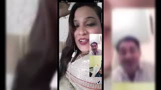 Desi Aunty Video Call Part 421 - 30 March 2019 - Hot Imo Video Call Series