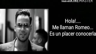 Romeo Santos- Propuesta indecente en letra