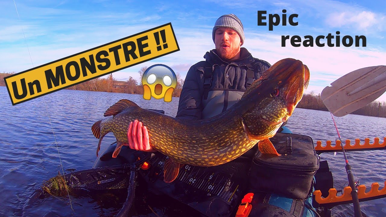 RECORD BROCHET métré d'une VIE en BIG BAIT ?! Pêche du BROCHET en plein