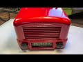 Custom vintage Airline tube radio