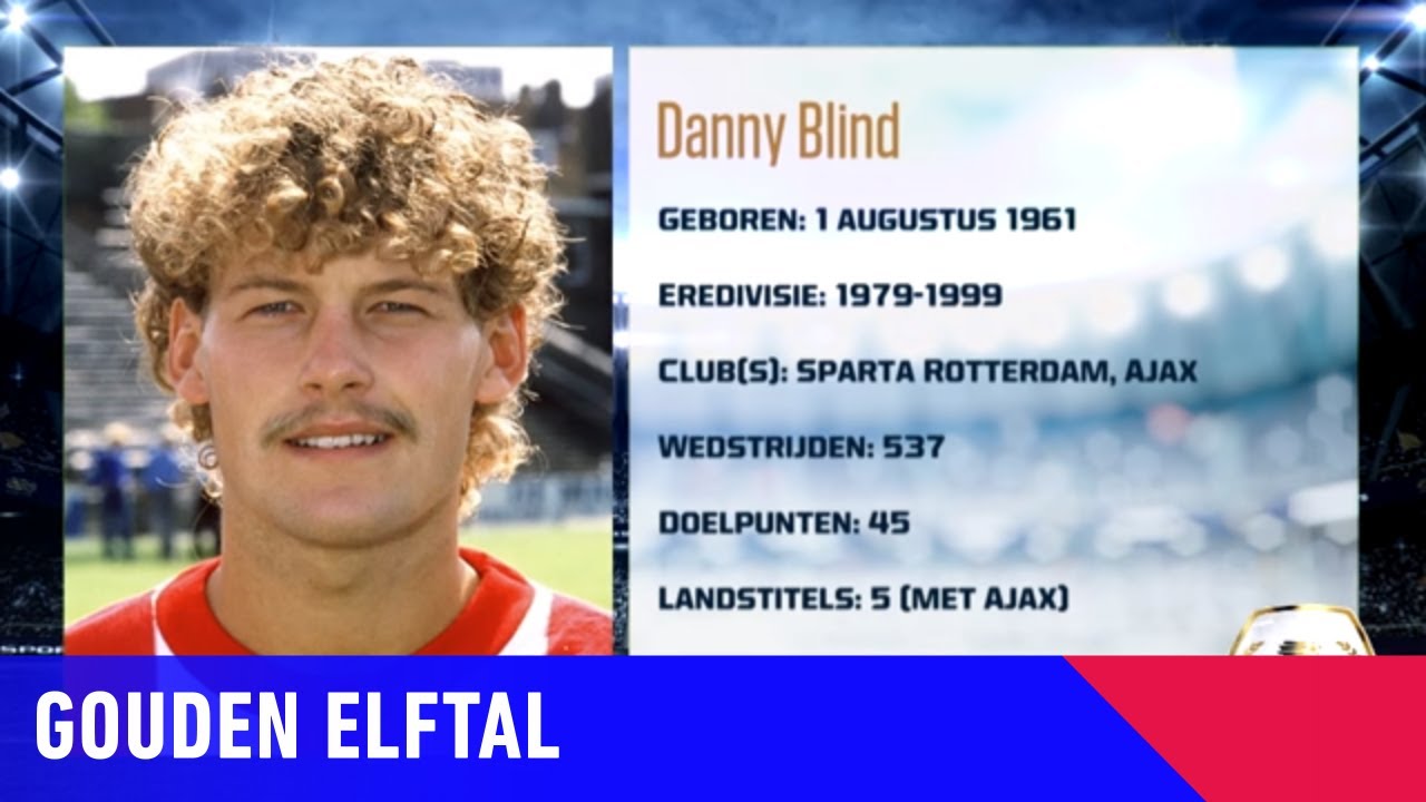 Nominatie Gouden Elftal • Danny Blind • Vrije verdediger - YouTube