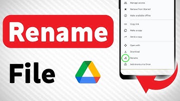 How to Rename File On Google Drive (Updated)