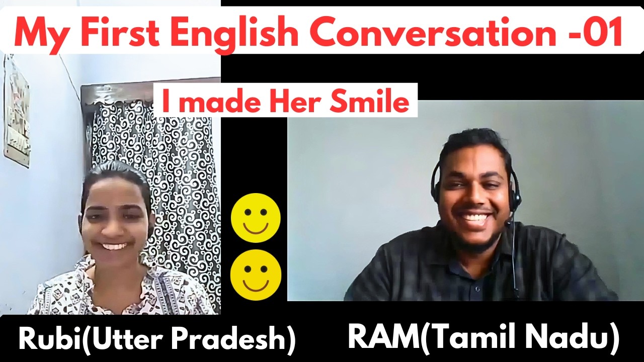 My First English Conversation... with @letspeaknaturally1328  | RAM