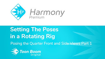 How to Pose the Quarter Front and Side Views with Harmony Premium Part 1