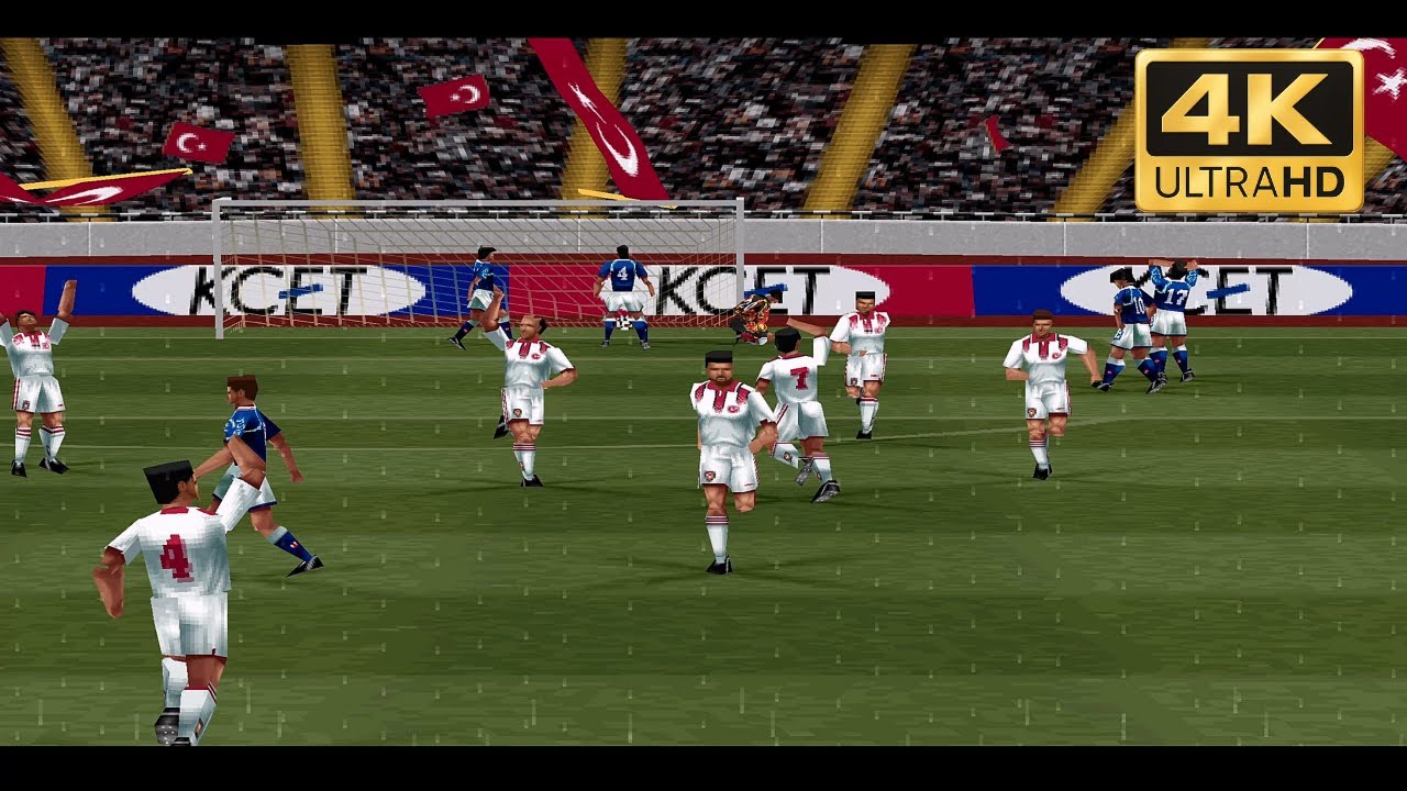 S*s様  Turkey Away 1996-1998 代表ゲームシ International Superstar Soccer Pro 98 – Turkey vs Japan (Rainy