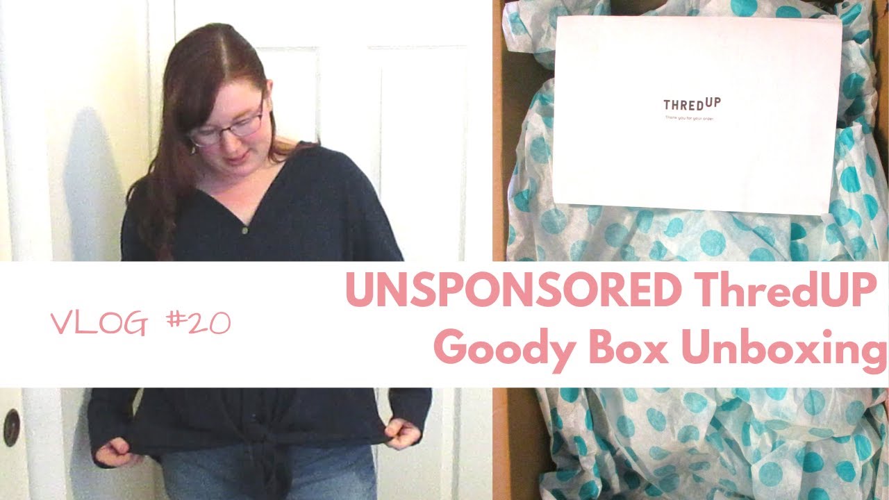 UNSPONSORED ThredUp Unboxing | Weekend at Home // Vlog #20 - YouTube