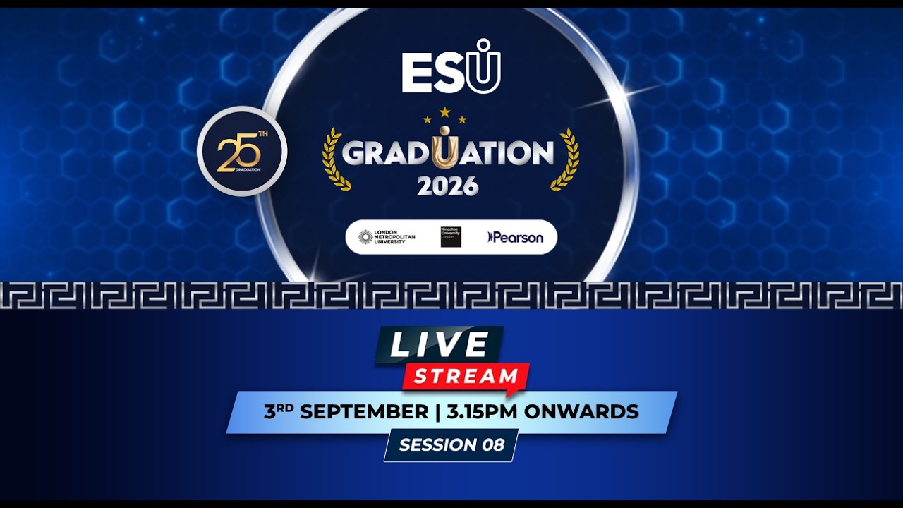🎓 ESOFT UNI Graduation 2026 | Day 3 – Session 8 | LIVE