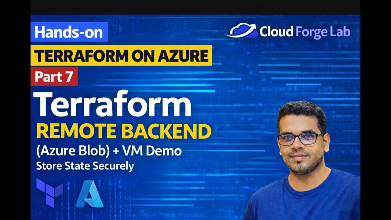 Hands-on Terraform on Azure | Part 7 – Remote Backend (Azure Blob) + VM ...