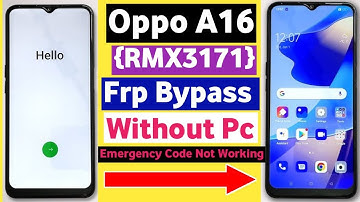 Oppo A16 Frp Bypass | Oppo (CPH2269) Google Account Bypass | Latest Security 2025 | Without Pc