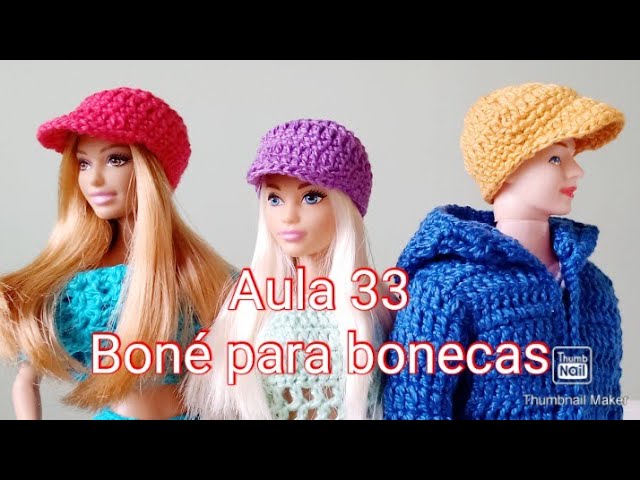 Roupas para boneca Barbie Curvy em crochê - Manas Arteiras