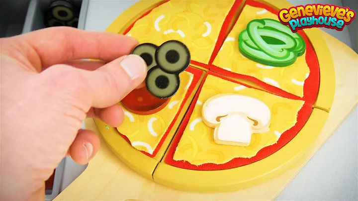 Kid's,  Let's Make a Toy Pizza for the Paw Patrol and Play with a Car Puzzle!