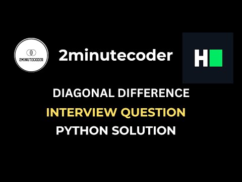 HackerRank - Diagonal