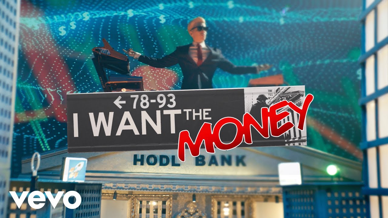 Alex Parker, HERA - I Want The Money (The Crypto Anthem) [Official Music Video]