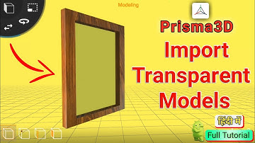 Prisma 3D Tutorial | Transparent / Glass Object Model | Hindi @Mech4Tech