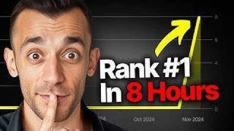 ChatGPT Search: How I Ranked #1 in 8 Hours! 🤯