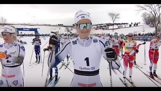 10 km masstart kvinner - Québec 23 mars 2019