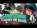 Sandstorm Teaches Me How To Play Brawlhalla