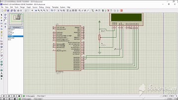 LCD İSİM YAZMA KAYDIRMALI (PIC16F877A)