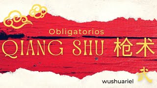 Técnicas Obligatorias De Qiangshu 枪术 - Lanza - Para Rutinas Opcionales De Wushu, Kungfu.