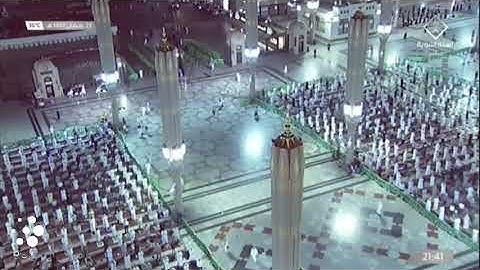 صلاة #التراويح من #الحرم #النبوي ليلة ١٤٤٢/٩/٢٤ | #عبدالمحسن_القاسم و #صلاح_البدير | تلاوة فقط