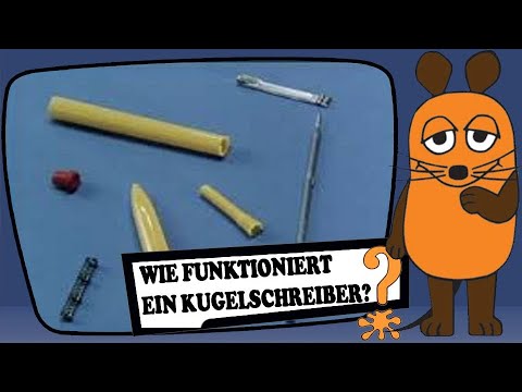 Wie funktioniert ein Kugelschreiber?