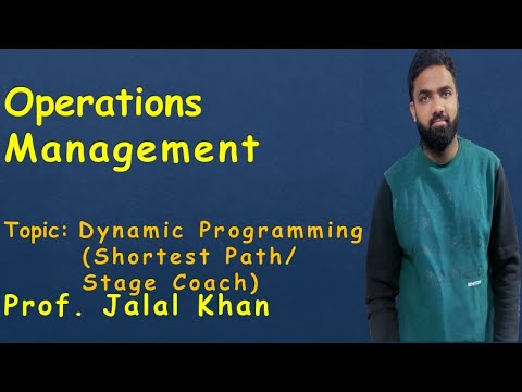 Operations Management I Dynamic Programming I Shortest Path I Stage ...