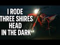 Beta 300 Xpro Night Mission! Testing LEDs at Three Shires Head.
