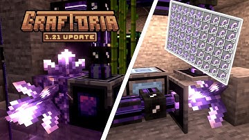 AMETHYST FARM with AE2 Annihilation Plane Automated Setup in Craftoria | Minecraft 1.21