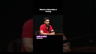 What is a fellowship of traveling #trendingreels #viralreels #podcast #motivation