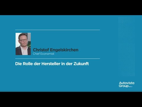 Schwacke - Die Rolle der Hersteller in der Zukunft