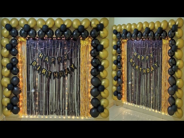 birthday decoration - balloon decoration - birthday decoration