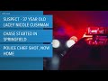 Springfield police chief shot, recovering; suspect arrested