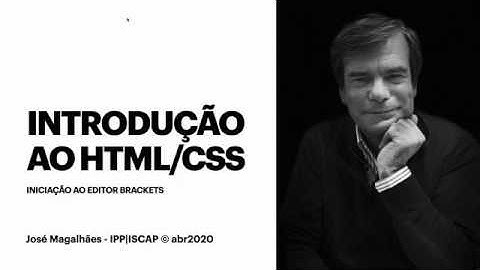 Introdução ao HTML/CSS - Editor Brackets
