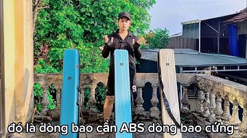 Bao Đựng Cần Cao Cấp ABS Cao Cấp Chống Thấm Nước Có Chân Chống 1m27 x18cm x 14cm #huandocau #baoCan