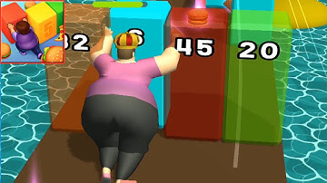 Fat Pusher (IOS, Android) NEW UPDATE Gameplay All Levels (Level 81-85)