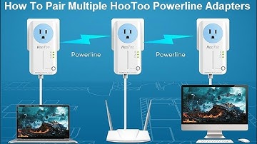 How To Pair Multiple HooToo Powerline Adapters?