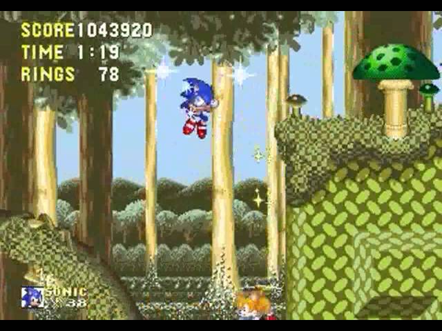 Sonic 3 & Knuckles #21 (Tails) Mushroom Hill - Super Tails